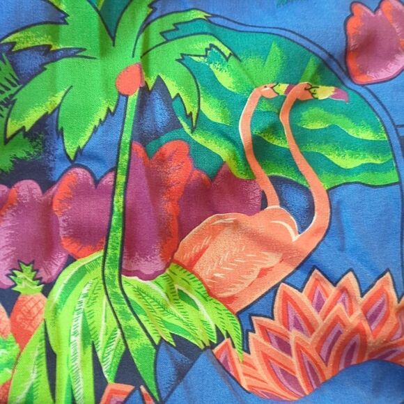 Vintage Cheryl‎ Tiegs flamingo print skirt size 8🦩 - Picture 6 of 7